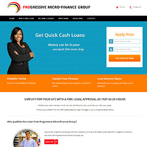 PMG After Website Template